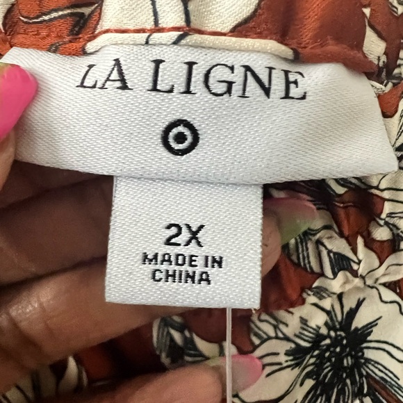 La Ligne Women’s Floral Wide Leg Trousers - Picture 3 of 10